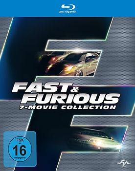 Fast & Furious 1-7 - Box [7 Discs] Blu-ray Disc