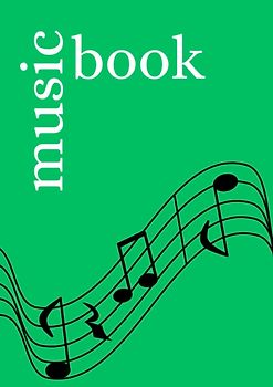 Music Book: DIN A4 Staff Book | 300 Pages with 12 Staves / Systems per Sheet | Paper 90g/m²