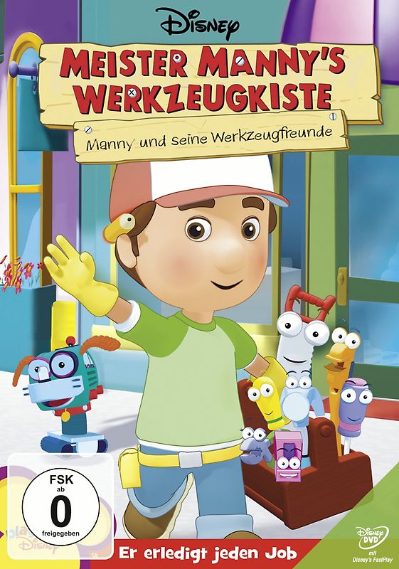 Meister Manny's Werkzeugkiste: Manny und seine Werkzeugfreunde Volume 1 DVD