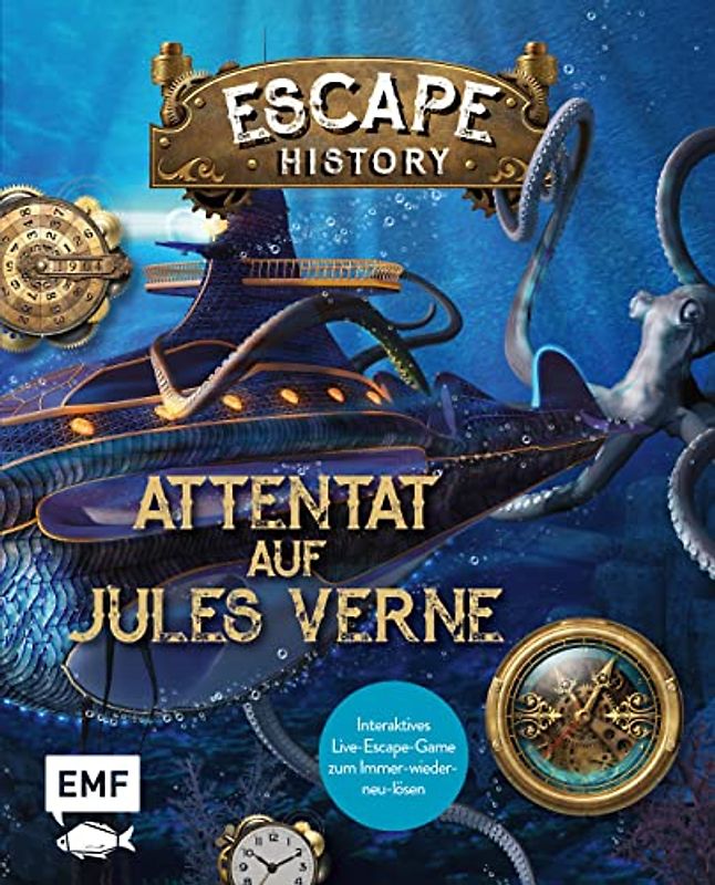 Escape History – Attentat auf Jules Verne: Interaktives Live-Escape-Game zum Immer-wieder-neu-lösen