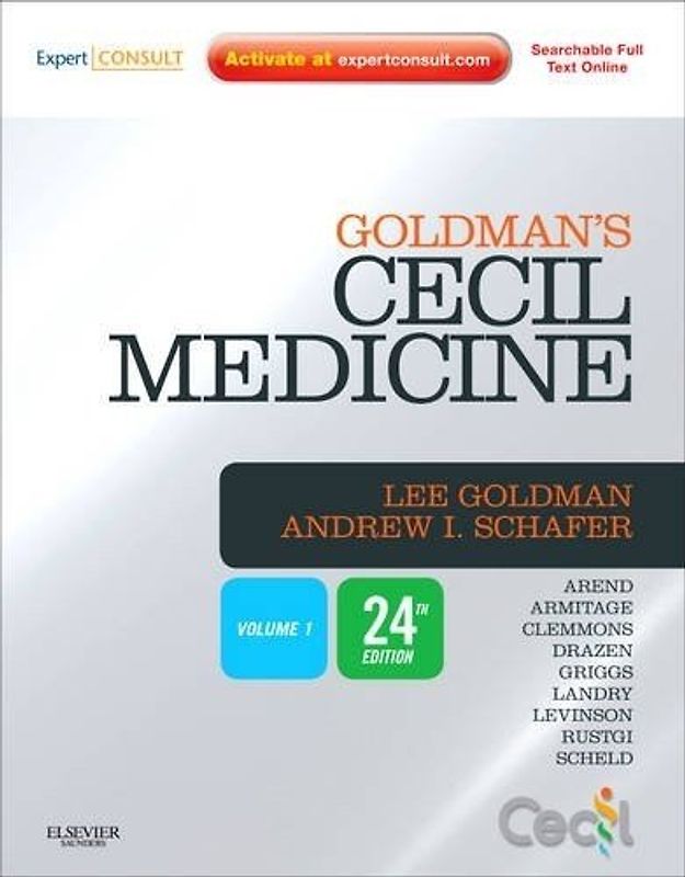 Goldman's Cecil Medicine - Lee Goldman, Andres I. Schafer [Hardcover, 24th Edition 2011, 2 Volumes]