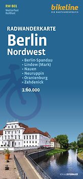 Radwanderkarte Berlin Nordwest RW-B01