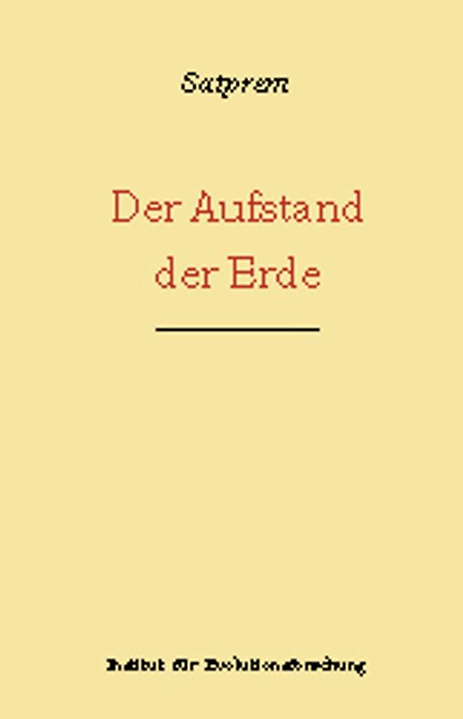 Der Aufstand der Erde