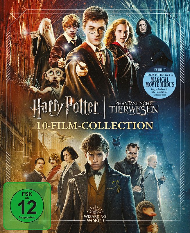 Wizarding World 10-Film-Collection-... Blu-ray Disc