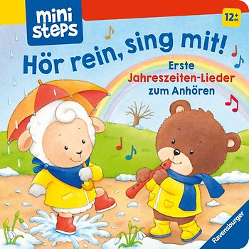 ministeps: Hör rein, sing mit! Meine ersten Jahreszeiten-Lieder