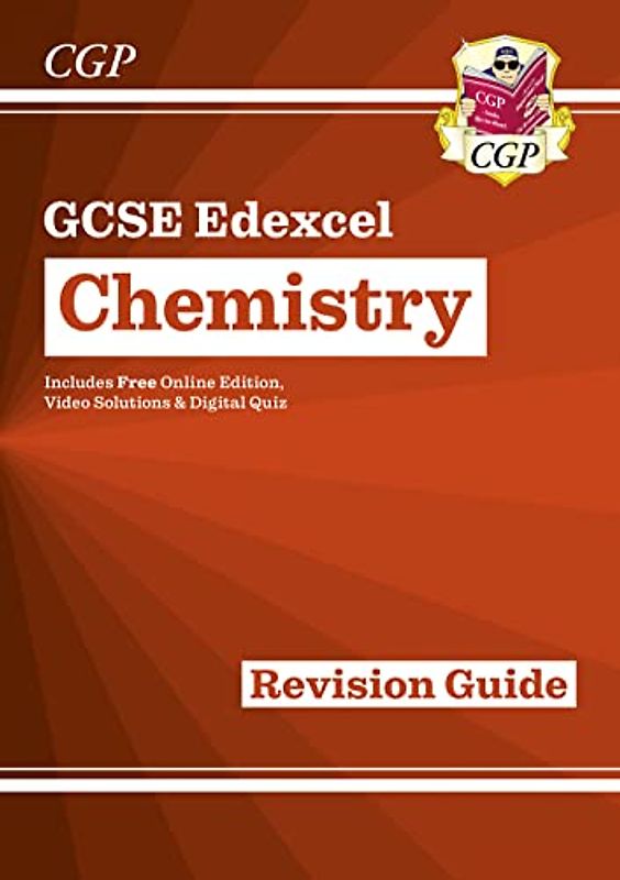 Grade 9-1 GCSE Chemistry: Edexcel Revision Guide with Online Edition: perfect for catch-up and the 2022 and 2023 exams (CGP GCSE Chemistry 9-1 Revision)