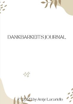Dankbarkeitsjournal