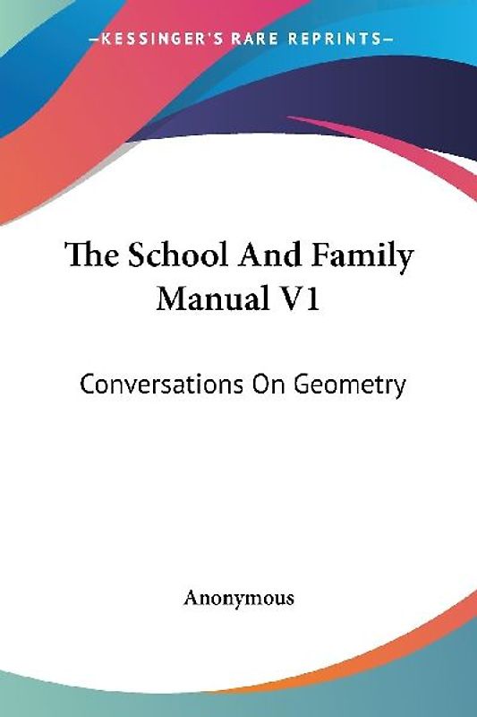 The School And Family Manual V1