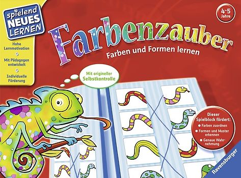 Farbenzauber. Farben und Formen lernen