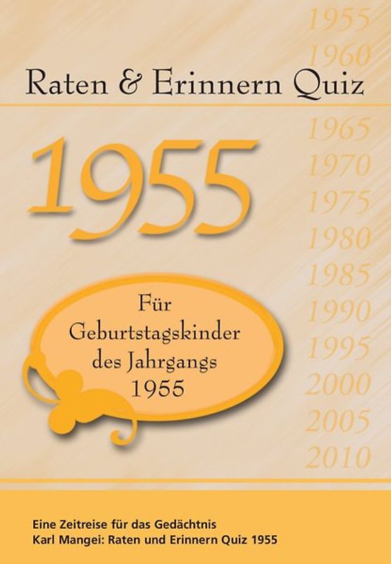 Raten und Erinnern Quiz 1955