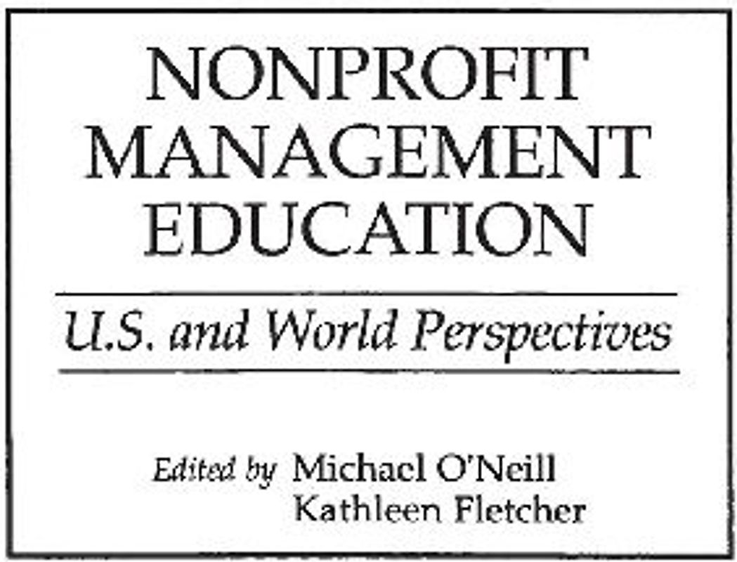 Nonprofit Management Education