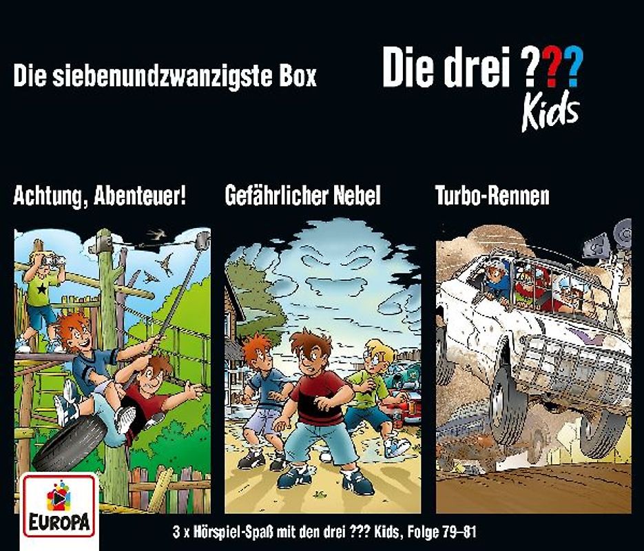 Die drei ??? Kids 3er Box- Folgen 79-81 (3 Audio-CDs)