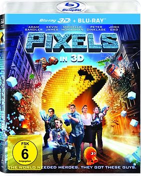 Pixels 3D [inkl. 2D Version, 2 Discs] 3D Blu-ray Disc