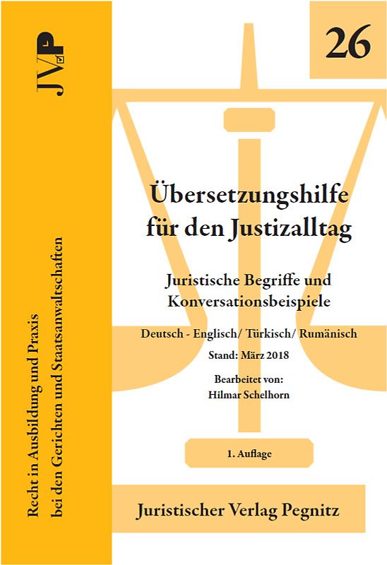 Übersetzungshilfe für den Justizalltag
