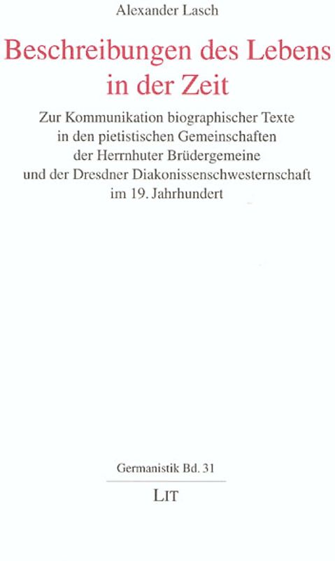 Beschreibungen des Lebens in der Zeit