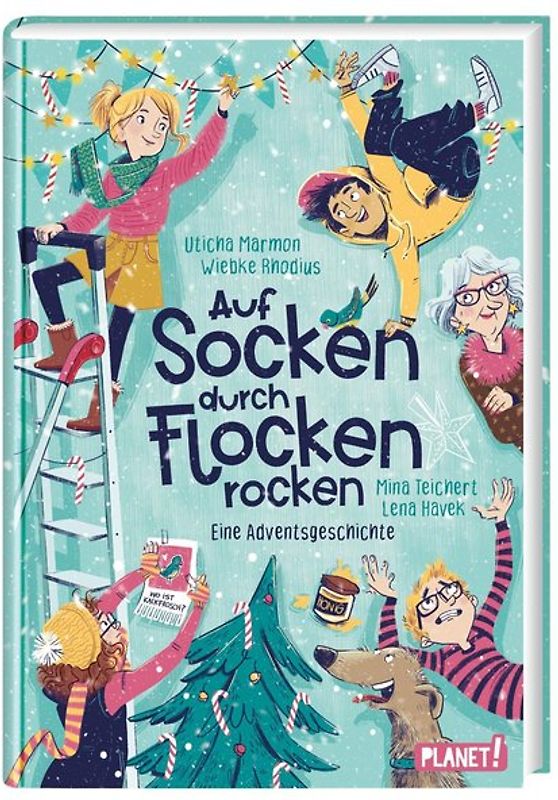 Auf Socken durch Flocken rocken