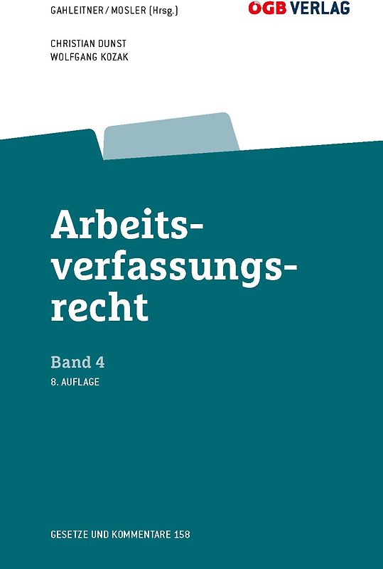 Arbeitsverfassungsrecht Bd 4