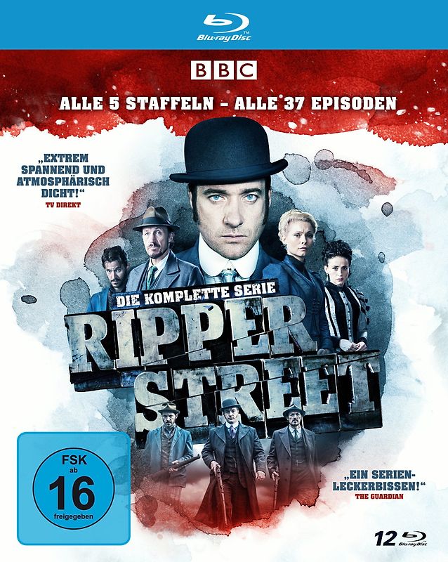 Ripper Street - Die komplette Serie [10 Discs] Blu-ray Disc