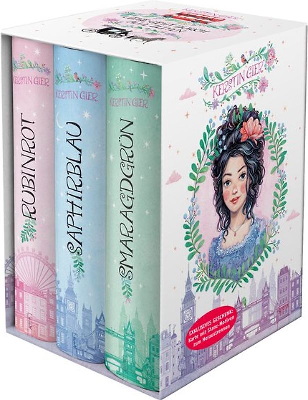 Rubinrot - Saphirblau - Smaragdgrün