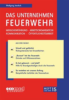 Das Unternehmen Feuerwehr Heft 15