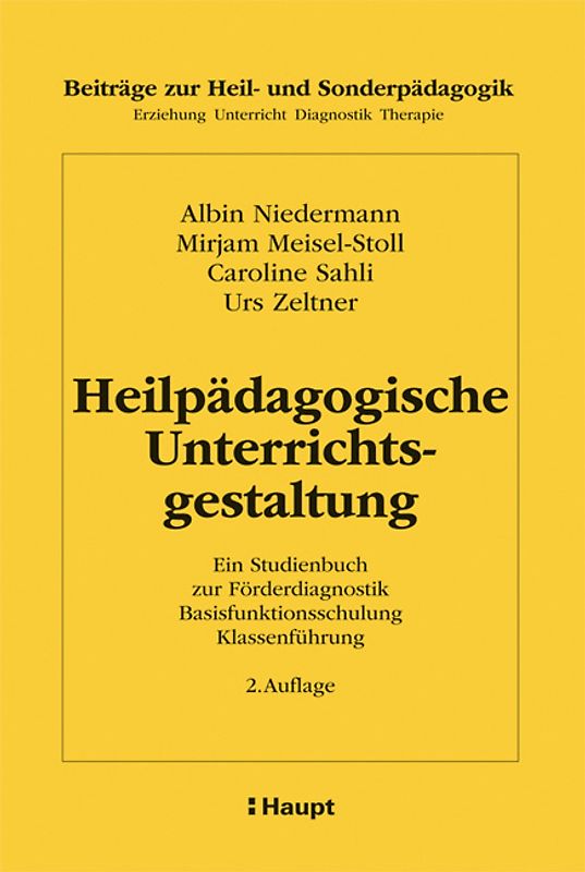 Heilpädagogische Unterrichtsgestaltung