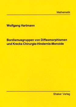 Bordismusgruppen von Diffeomorphismen und Krecks Chirurgie-Hindernis-Monoide