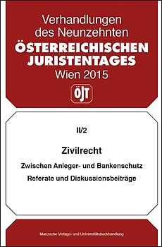 Zivilrecht Zwischen Anleger- und Bankenschutz