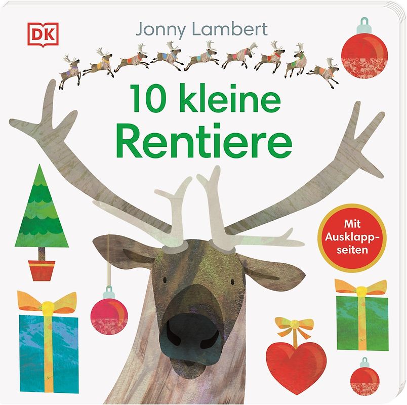 10 kleine Rentiere
