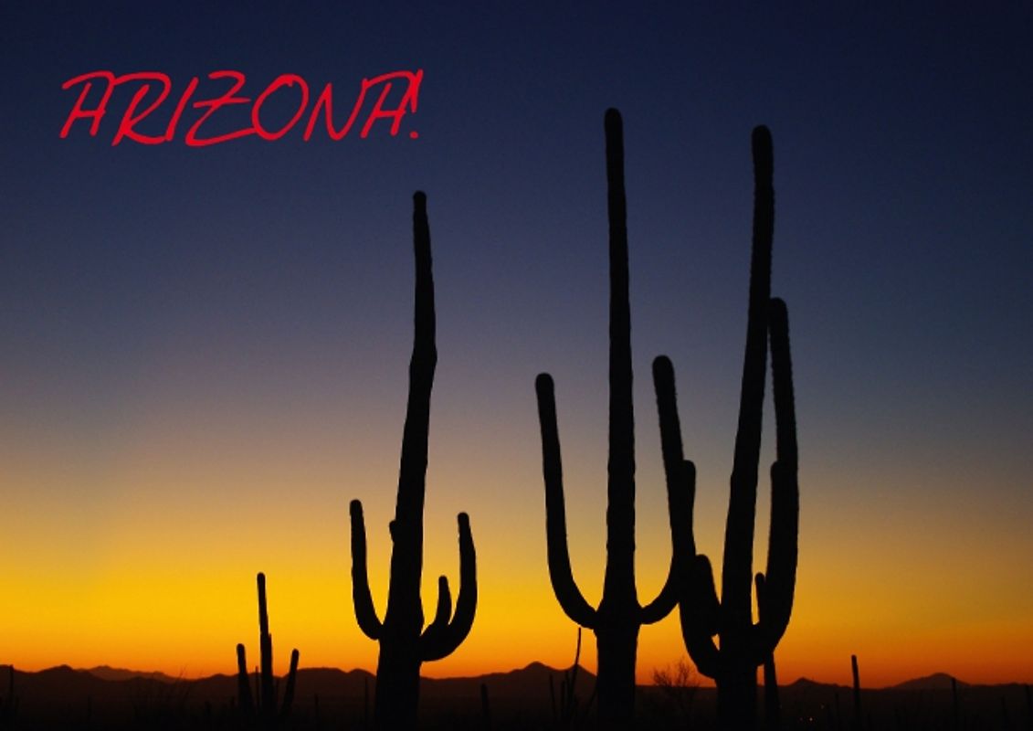 Arizona! / UK-Version (Poster Book DIN A4 Landscape)