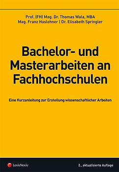 Bachelor- und Masterarbeiten an Fachhochschulen