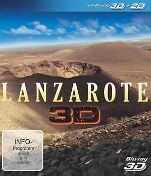 Lanzarote 3D 3D Blu-ray Disc