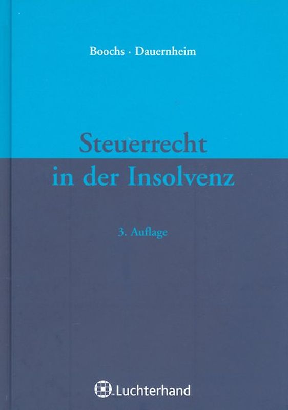 Steuerrecht in der Insolvenz