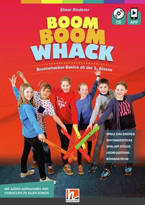 Boom Boom Whack, Heft inkl. Audio-CD + App