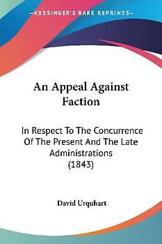 An Appeal Against Faction