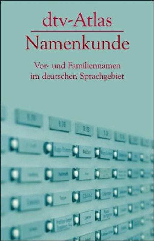 dtv-Atlas Namenkunde
