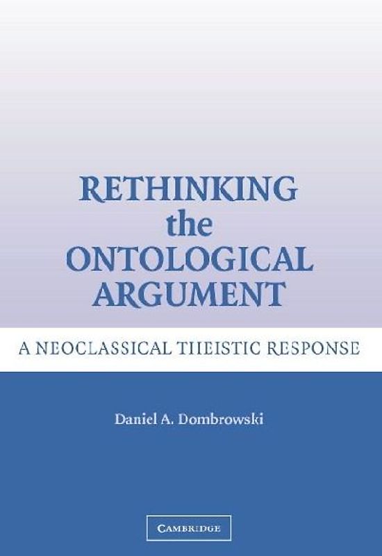 Rethinking the Ontological Argument