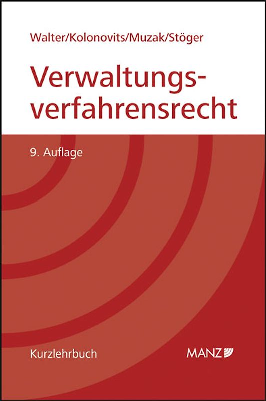 Grundriss des österreichischen Verwaltungsverfahrensrechts
