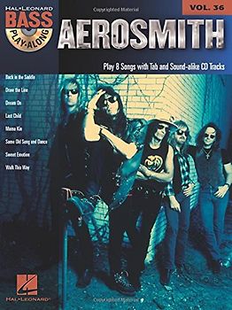 Bass Play Along Volume 36 Aerosmith Bass Guitar Bgtr BK/CD (Hal Leonard Bass Play-Along, Band 36)