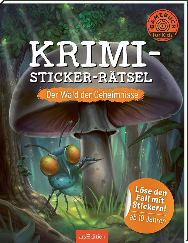 Krimi-Sticker-Rätsel – Der Wald der Geheimnisse