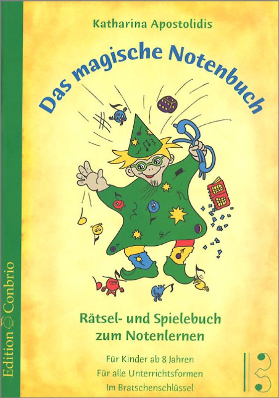 Das magische Notenbuch - Bratschenschlüssel