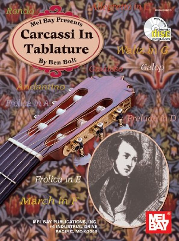 Carcassi in Tablature [With CD] (Acoustic Guitar Series)