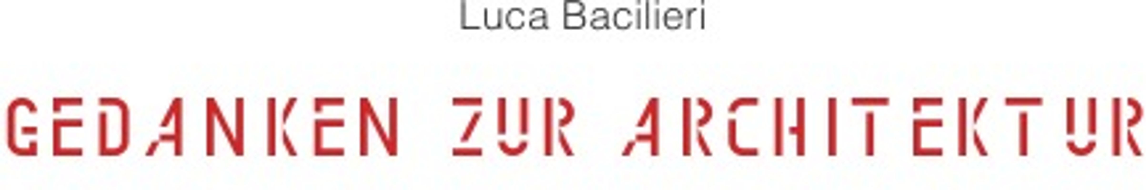 Gedanken zur Architektur