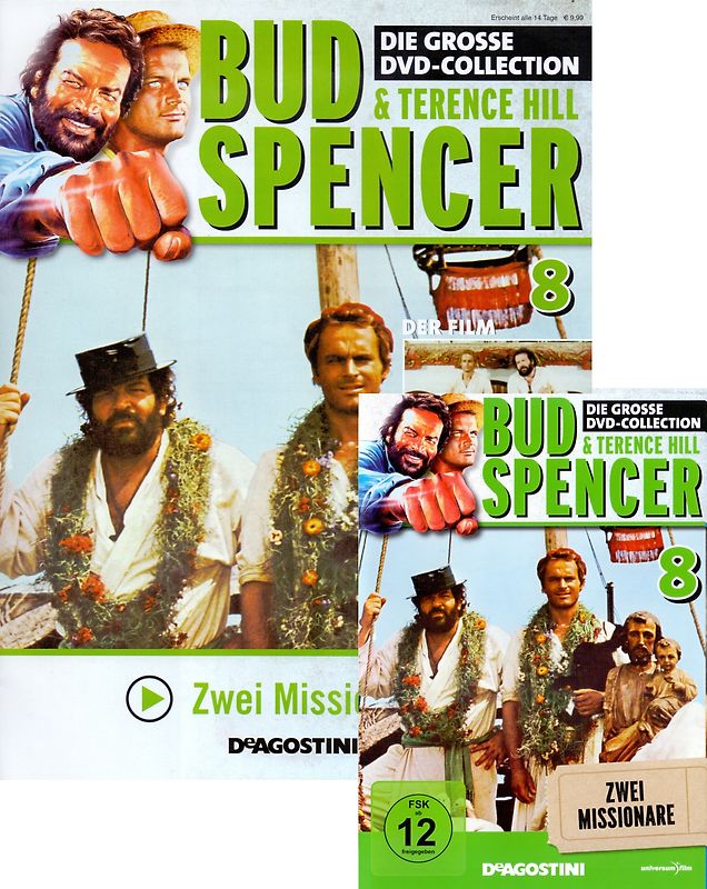 Bud Spencer &Terence Hill - Die Grosse DVD-Collection: Nr. 8 - Zwei Missionare [Zeitschrift, inkl. DVD]