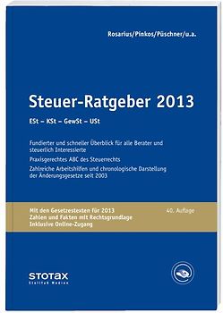 Steuer-Ratgeber 2013