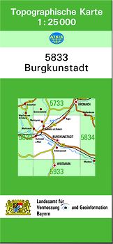 TK25 5833 Burgkunstadt