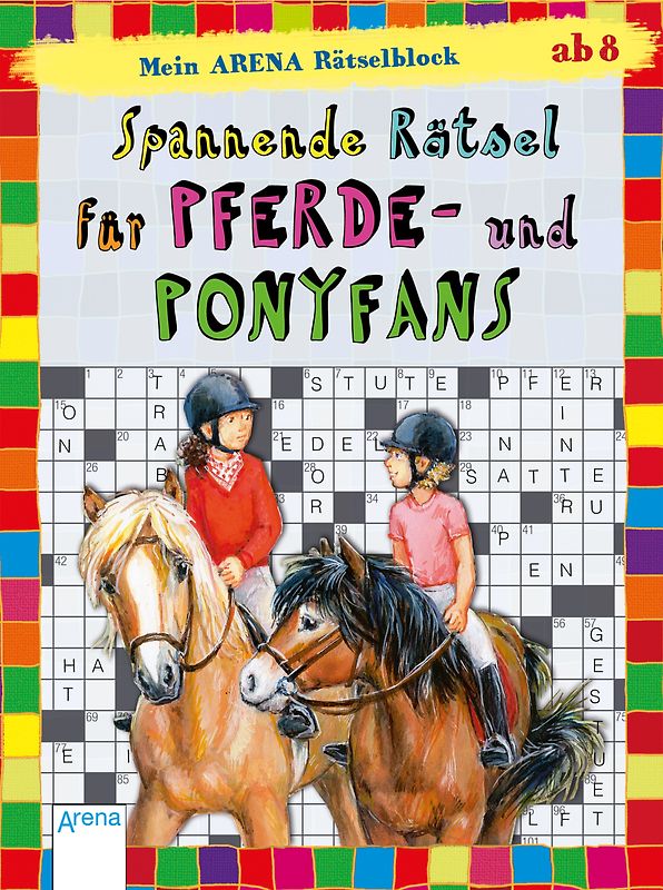 Mein Arena Rätselblock. Spannende Rätsel Pferde- und Ponyfans