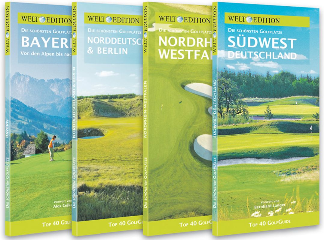 WELT EDITION GolfGuide Bibliothek - Teil 1