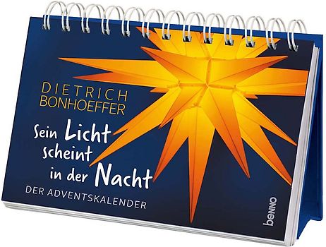 Aufsteller »Sein Licht scheint in der Nacht«