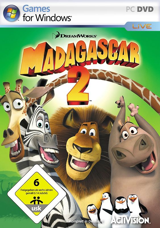 Madagascar 2 PC Spiele