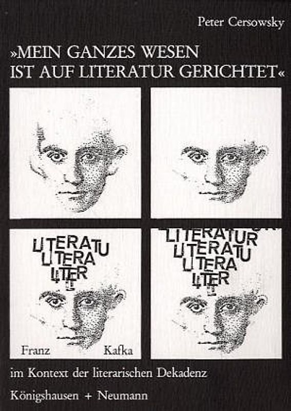 Mein ganzes Wesen ist auf Literatur gerichtet